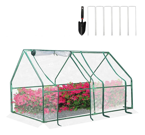 Reawow Mini Greenhouse Small Portable Greenhouse Kit Con Cla