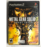 Metal Gear Solid 3: Snake Eater B Ps2 Rtrmx