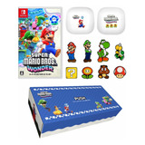 Súper Mario Bros Wonder Box Pins Japan Switch