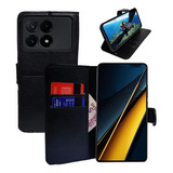 Capa Capinha Carteira P/ Xiaomi Poco X6 Pro 5g