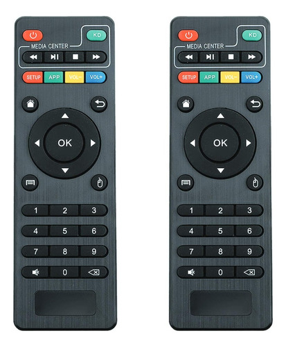 2x Controle Remoto Tvbox Universal Smart Tv 4k Pro Original