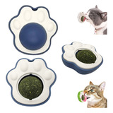 Kit 3 Bolinhas Catnip Brinquedo Lamber Erva Gato Patinha