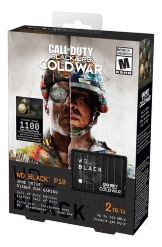 Disco Duro Call Of Duty Black Ops Cold War 2tb