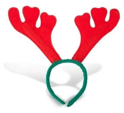 Cuernos Rodolfo El Reno Diadema Para Disfraz Navidad Nuevas