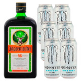 Jägermeister 700 Ml + Monster Energy Ultra 473ml