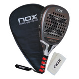 Pala Nox La10 2024 Leo Ausgburguer Con Funda Y Muñequera.