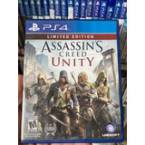 Jogo Assassins Creed Unity Ps4 Usado