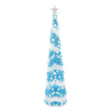 Árbol De Navidad Artificial Plegable 1.50m Joyyy Decorativo 