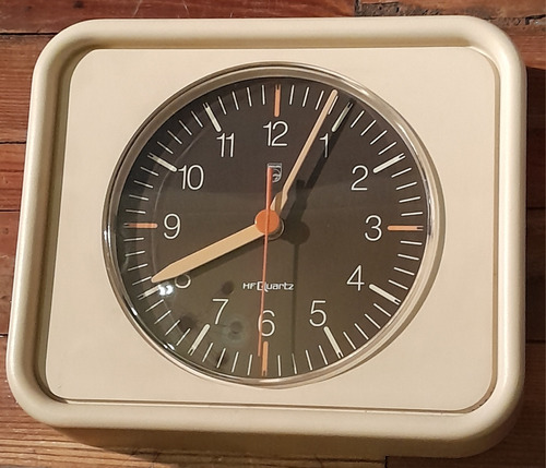 Reloj Pared Philips Hf Quartz  Vintage Diseño Década 60 70