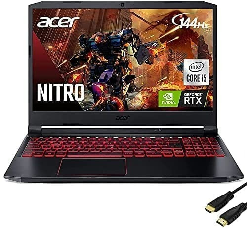 Acer Nitro 5 Portátil Gamer I5-10300h Rtx 3050 16gb 1tb