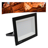 Refletor Led 200w Holofote Bivolt Luz Quente 3000k