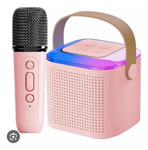 Parlante Bluetooth Con Microfono Karaoke D Niños Inalambrico