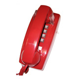 Teléfono De Pared Cortelco 255447-voe-20md Rojo