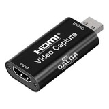 Capturadora De Vídeo 1080p Hdmi A Usb 2,0