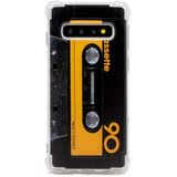 Funda Para Samsung Galaxy S10 Plus - Cassette/amarillo