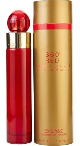 Perfume Original 360 Red De Perry Ellis Para Mujer 100ml