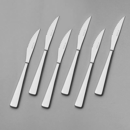 Cuchillo De Asado Buffet Set X6 Volf A/mx6