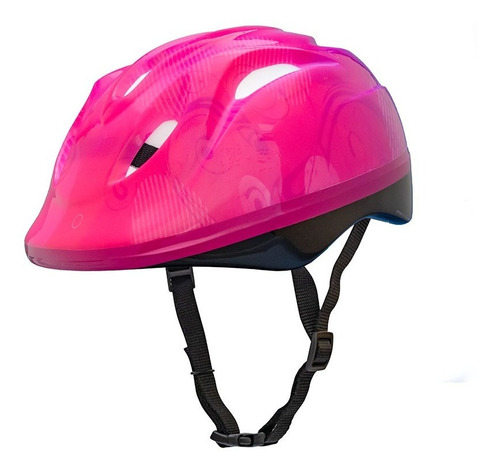 Capacete Infantil Ventilado C/ Ajuste Bike Skate Patins Rosa