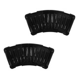 Set X2 Moldes De Plástico Para Balas De Hielo Negro - Cukin