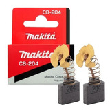 Juego Carbones Makita Cb 204 Original Para Amoladora Vs Bb