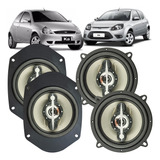 Kit Alto Falante Ford Ka 99 A 2013 Leson 140w 4 Ohms 5 E5x7 