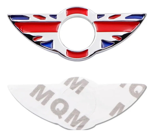 Mini Cooper Emblema Para Seguros 2 Piezas