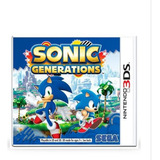Jogo Sonic Generations - Nintendo 3ds - 2ds Completo Orig