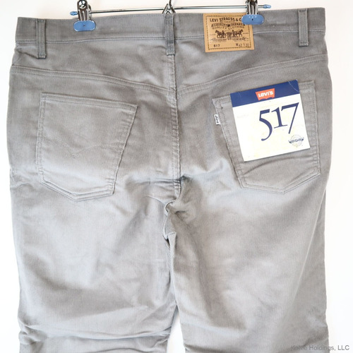 Pantalon Levis Gris Corduroy Made In Usa Talla 40-30 Epo1988