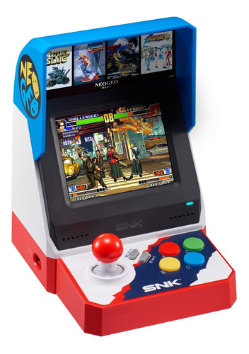 Neo Geo Mini 80 Jogos Na Memoria + Controle Sem Fio 8bitdo Sem Fio + Adaptador Hdmi