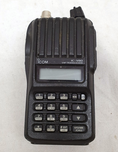 Rádio Icom Walkie Talkie Ic-v80 / Ic V80 - Leia Descrição.