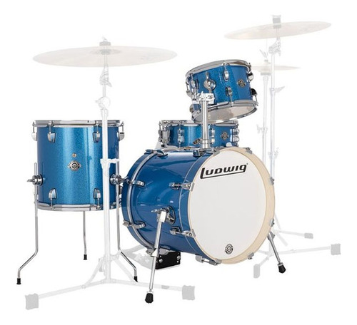 Lc2792dir Ludwig Bateria Acuastica Breakbeats