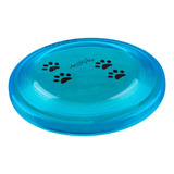Juguete Frisbee Disco Resistente Small Para Perros Trixie Color Azul
