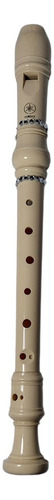 Flauta Doce Yamaha Yrs24 Soprano Barroca Cor Bege