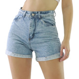 Short Mom Jean De Mujer- Talles Grandes