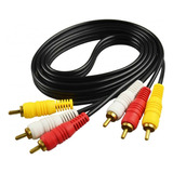 Cable Rca Audio Video Macho Macho 5 Metros Devoto