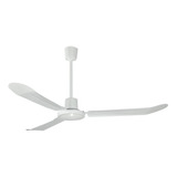 Ventilador De Techo Tormenta 3 Aspas Blanco 56 Pul Coolfan Color De La Estructura Blanco Color De Las Aspas Blanco