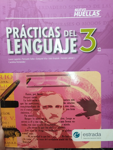 Practica De Lenguaje 3 Huellas Nueva Ed Estrada Con Ficha