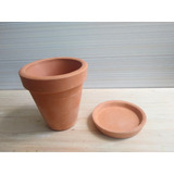 Kit Macetas De Barro-terracota C/plato#8 - 30pzs