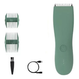 Maquina Corta Pelo Profesional Afeitadora Corporal Trimmer Color Verde