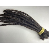 Dreads Sintéticos Removíveis Preto 25 Un 15cm A 19cm