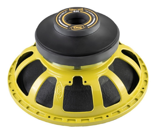 Woofer Eros 2000 Rms Target Bass 4.0 15 Polegadas Target 4k Cor Amarelo