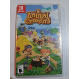 Caja Sola Sin Juego Sin Manual Animal Crossing Switch 