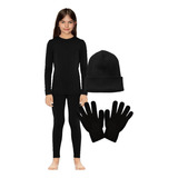 Kit Frio Infantil Blusa + Calça + Gorro + Luva Inverno Neve