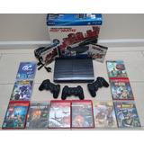 Playstation 3 Super Slim 250g 3 Joystick Juegos