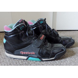 Zapatillas Reebok Negras Brillosas