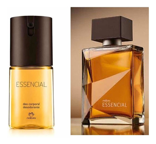 Perfume Essencial Masculino 100ml + Desodorante Spray 100ml