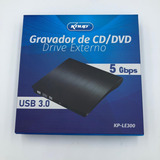 Gravador Externo Dvd Usb Knup 3.0