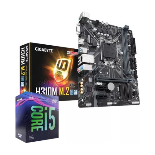 Kit Placa Mãe Gigabyte H310m M.2 Intel I5 8600 3.10ghz