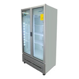 Refrigerador Comercial Metalfrio Rb500 23.5 Pies 2 Puertas Color Gris
