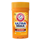 Antitranspirante En Barra Arm & Hammer Ultra Max Active Sport 73g